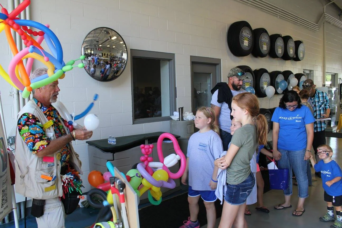 Unique Twist and Wild Style will be there doing face painting and balloon art during registration time.